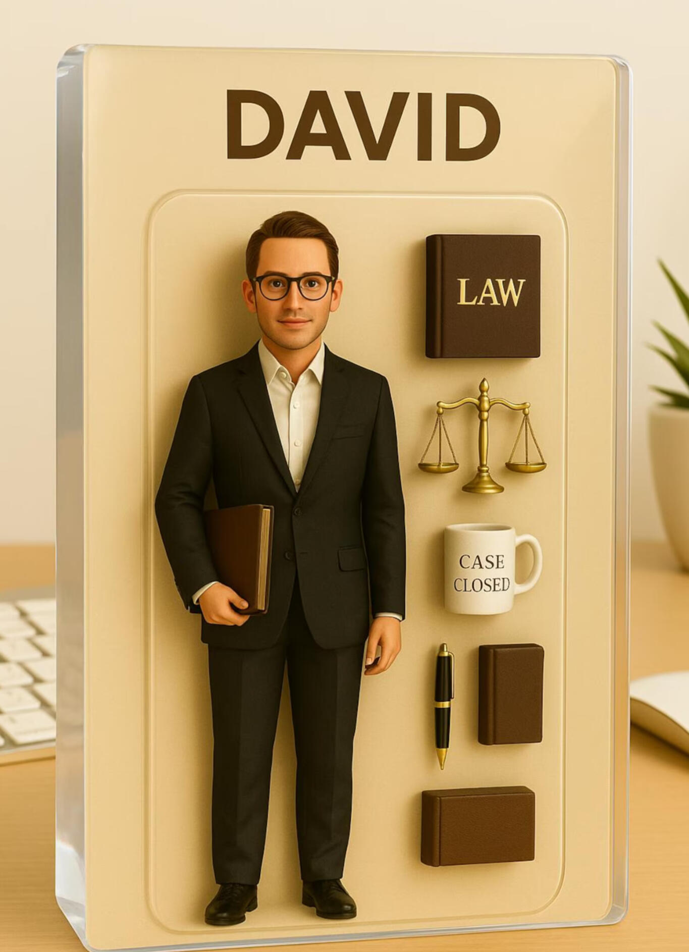 Office Gift: Lawyer in blister pack. Office Gift: Lawyer in blister pack.